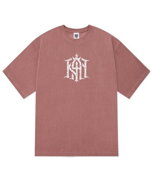 KAN6312(カン6312)の「KTPP0176 オールドカン ピグメント 半袖Tシャツ - ピンク(Tシャツ/カットソー・メンズ・その他・MEDIUM/LARGE/X-LARGE)」の1枚目の写真