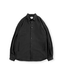 BROWNYARD（ブラウンヤード）の「オーバーサイズシャツ、ブラック（シャツ/ブラウス）」