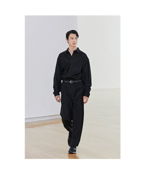 BROWNYARD（ブラウンヤード）の「オーバーサイズシャツ、ブラック（シャツ/ブラウス・メンズ・その他・1）」の10枚目の写真