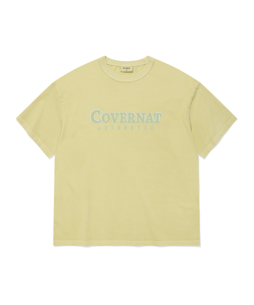 COVERNAT（カバーナット）の「ネオン ロゴ ダイイング Tシャツ Lime（Tシャツ/カットソー・レディース・その他・X-SMALL/SMALL/MEDIUM/LARGE/X-LARGE/XX-LARGE）」の2枚目の写真