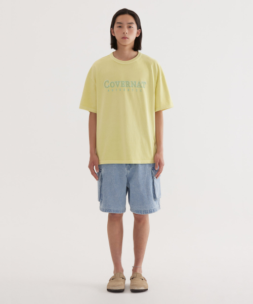 COVERNAT（カバーナット）の「ネオン ロゴ ダイイング Tシャツ Lime（Tシャツ/カットソー・レディース・その他・X-SMALL/SMALL/MEDIUM/LARGE/X-LARGE/XX-LARGE）」の6枚目の写真