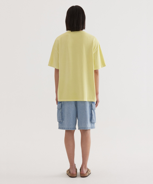 COVERNAT（カバーナット）の「ネオン ロゴ ダイイング Tシャツ Lime（Tシャツ/カットソー・レディース・その他・X-SMALL/SMALL/MEDIUM/LARGE/X-LARGE/XX-LARGE）」の4枚目の写真