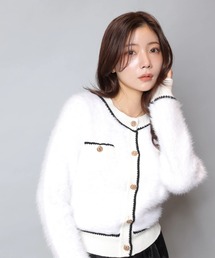 ベアビスチェドッキングニット（ニット/セーター）｜Apuweiser-riche