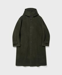 SHIRTER（シャーター）の「PILE WOOL HOODED COAT (ARMY GREEN)（ダッフルコート）」