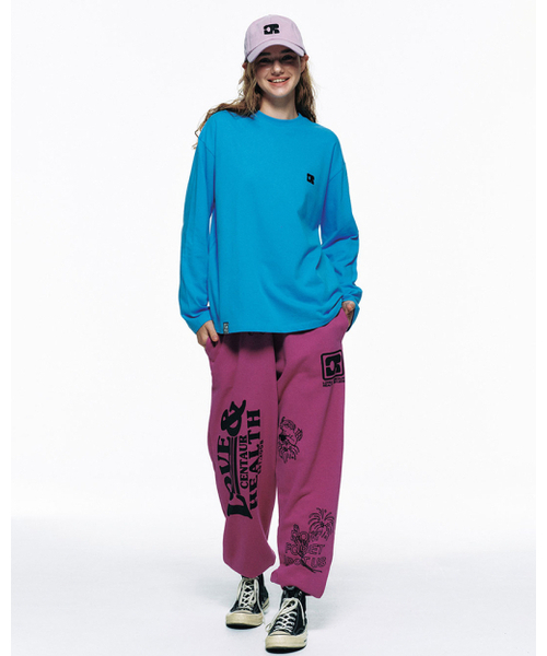 CENTAUR.KR（セントール）の「CENTAUR LONG SLEEVE T-SHIRT_BLUE（Tシャツ/カットソー・レディース・その他・SMALL/MEDIUM）」の3枚目の写真