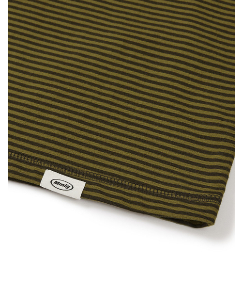 MMLG（エムエムエルジー）の「[Mmlg] STRIPE TURTLENECK LSV-T (YELLOW)（Tシャツ/カットソー・レディース・その他・SMALL/MEDIUM/LARGE/X-LARGE）」の5枚目の写真
