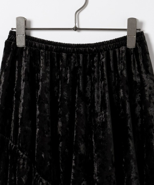 GEORGE'S（ジョージズ）の「ティアードベロアスカート（スカート・レディース・ブラウン/ブラック・MEDIUM/SMALL）」の16枚目の写真