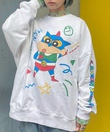 Candy Stripper | 【クレヨンしんちゃん】しんのすけ ラクガキ スウェット(スウェット)