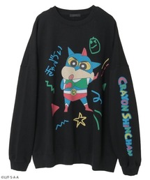 Candy Stripper（キャンディストリッパー）の「【クレヨンしんちゃん】しんのすけ ラクガキ スウェット（スウェット）」