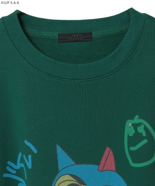 Candy Stripper（キャンディストリッパー）の「【クレヨンしんちゃん】しんのすけ ラクガキ スウェット（スウェット・レディース・オフホワイト/ブラック/グリーン・FREE）」の8枚目の写真