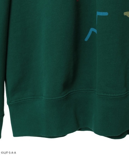 Candy Stripper（キャンディストリッパー）の「【クレヨンしんちゃん】しんのすけ ラクガキ スウェット（スウェット・レディース・オフホワイト/ブラック/グリーン・FREE）」の10枚目の写真