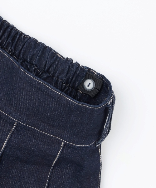 LOVETOXIC（ラブトキシック）の「【LTXC】美脚見えベルトつきデニムプリーツスカート（スカート・キッズ・ブルー/グレー/ネイビー・M:150cm/L:160cm/S:140cm/130cm）」の22枚目の写真