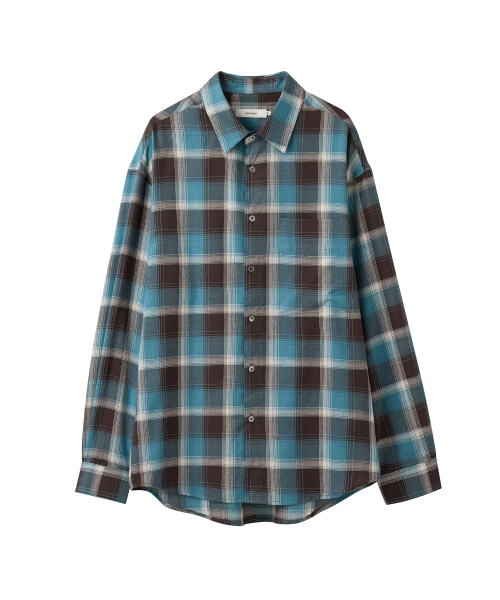 AREUBAN(アルバン)の「ミントチョコチェックシャツ_アイスミント(シャツ/ブラウス・メンズ・ミント・2/4/3)」の1枚目の写真
