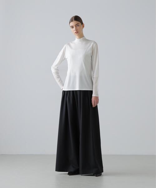 ADORE(アドーア)の「◆ハイツイストスムーストップス(Tシャツ/カットソー・レディース・ホワイト/ブラック・38)」の10枚目の写真