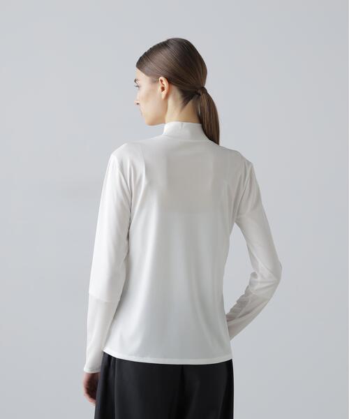 ADORE(アドーア)の「◆ハイツイストスムーストップス(Tシャツ/カットソー・レディース・ホワイト/ブラック・38)」の8枚目の写真