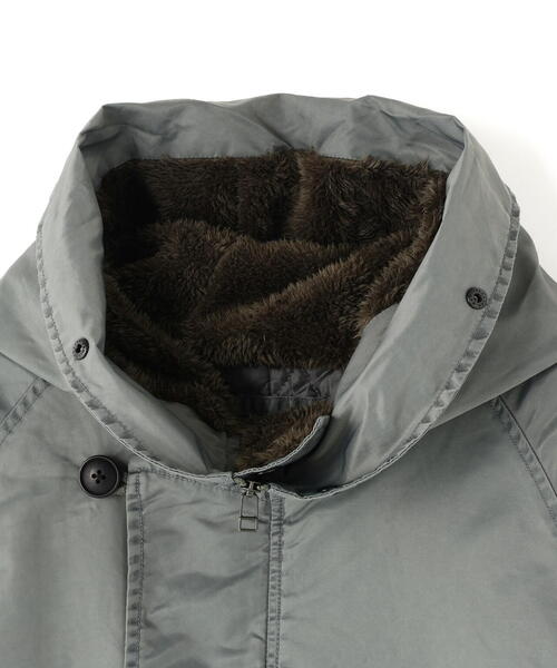 DANKE SCHON（ダンケシェーン）の「【WEB&DEPOT限定】DankeSchon/ダンケシェーン/NYLON N-2B（ミリタリージャケット・レディース・ブラック/オリーブ系・M/XL/L）」の7枚目の写真