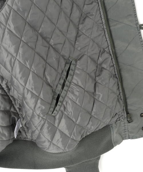 DANKE SCHON（ダンケシェーン）の「【WEB&DEPOT限定】DankeSchon/ダンケシェーン/NYLON N-2B（ミリタリージャケット・レディース・ブラック/オリーブ系・M/XL/L）」の13枚目の写真