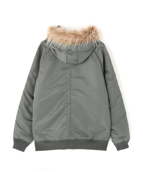 DANKE SCHON（ダンケシェーン）の「【WEB&DEPOT限定】DankeSchon/ダンケシェーン/NYLON N-2B（ミリタリージャケット・レディース・ブラック/オリーブ系・M/XL/L）」の19枚目の写真