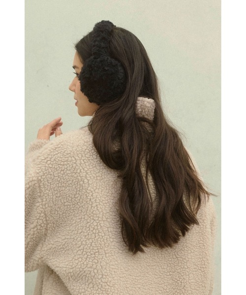 ALEXIA STAM（アリシアスタン）の「Logo Earmuffs /ASロゴイヤーマフ（イヤーマフ・レディース・ホワイト/ブラック・FREE）」の7枚目の写真