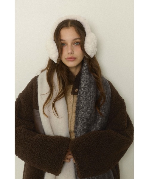 ALEXIA STAM（アリシアスタン）の「Logo Earmuffs /ASロゴイヤーマフ（イヤーマフ・レディース・ホワイト/ブラック・FREE）」の3枚目の写真