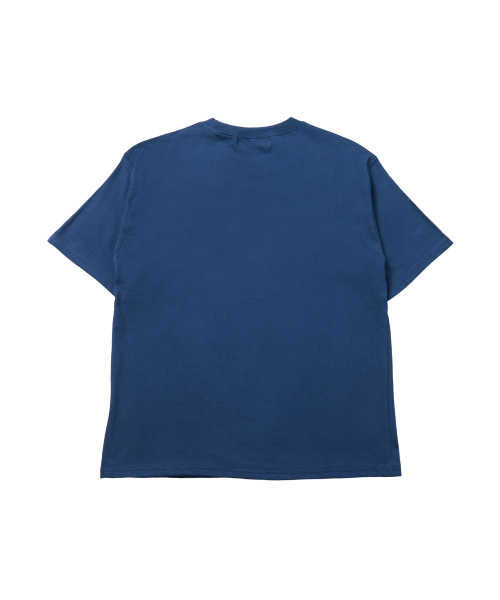 TEN PAST SEVEN(テン ファスト セブン)の「TP7 プリント半袖Tシャツ - ブルー(Tシャツ/カットソー・メンズ・その他・SMALL/MEDIUM/LARGE)」の4枚目の写真