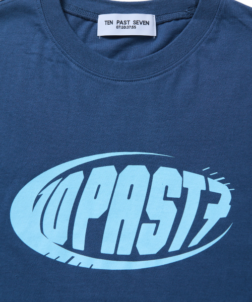 TEN PAST SEVEN(テン ファスト セブン)の「TP7 プリント半袖Tシャツ - ブルー(Tシャツ/カットソー・メンズ・その他・SMALL/MEDIUM/LARGE)」の5枚目の写真