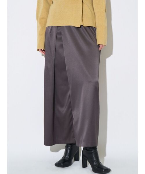 ELENDEEK（エレンディーク）の「クロスタックペンシルスカート（スカート・レディース・ブラック/ブラウン・01/02）」の12枚目の写真