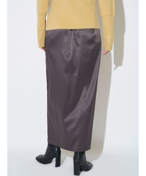 ELENDEEK（エレンディーク）の「クロスタックペンシルスカート（スカート・レディース・ブラック/ブラウン・01/02）」の14枚目の写真