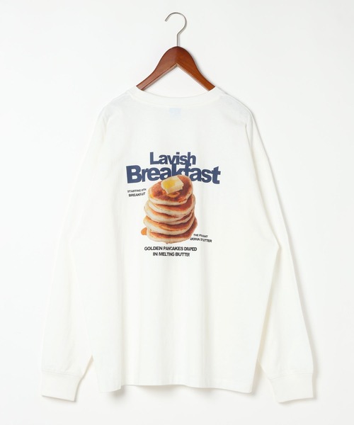 niko and...（ニコアンド）の「【にっぽんのASAGOHAN】アソートロンT【UNISEX】（Tシャツ/カットソー・レディース・オフホワイト/ライトグレー/ブラウン・MEDIUM/LARGE）」の21枚目の写真