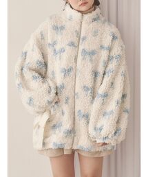 merry jenny | Fluffy Tulip Boa Blouson(ブルゾン)