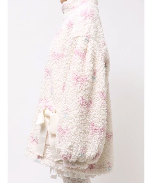 merry jenny（メリージェニー）の「Fluffy Tulip Boa Blouson（ブルゾン・レディース・ピンク/ブルー・FREE）」の10枚目の写真