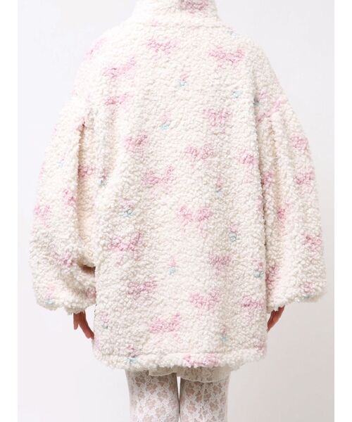 ジャケット・アウター merry jenny Fluffy Tulip Boa Blouson Fluffy Tulip Boa Blouson（ブルゾン）｜merry jenny（メリージェニー