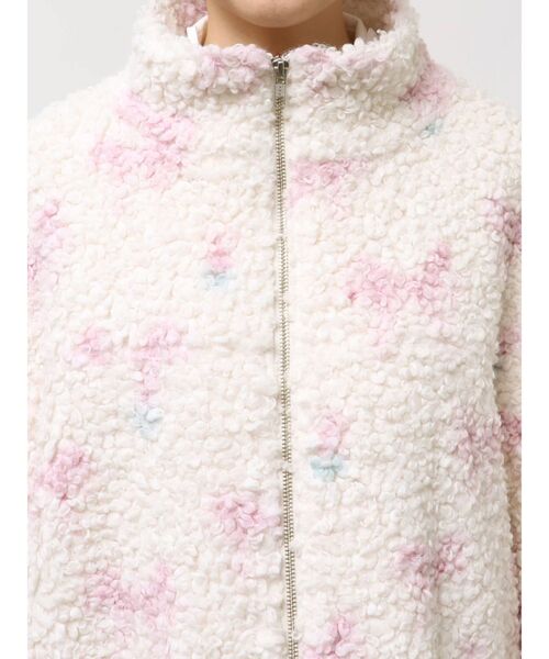 merry jenny（メリージェニー）の「Fluffy Tulip Boa Blouson（ブルゾン・レディース・ピンク/ブルー・FREE）」の12枚目の写真