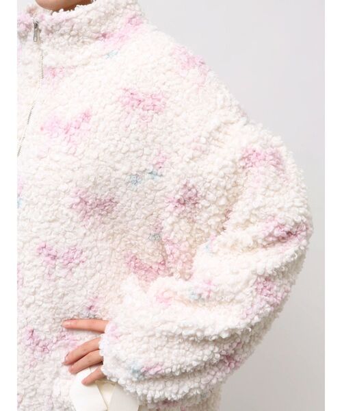 merry jenny（メリージェニー）の「Fluffy Tulip Boa Blouson（ブルゾン・レディース・ピンク/ブルー・FREE）」の13枚目の写真