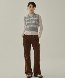WOMEN'S SEMI-BOOTCUT CORDUROY PANTS