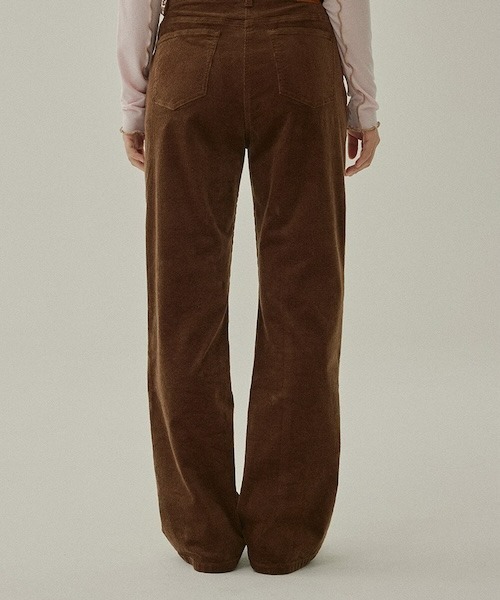 COVERNAT（カバーナット）の「WOMEN'S SEMI-BOOTCUT CORDUROY PANTS（その他パンツ・レディース・ブラウン/ブルー系その他・MEDIUM/SMALL）」の7枚目の写真