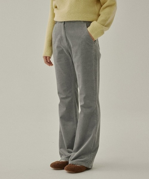 COVERNAT（カバーナット）の「WOMEN'S SEMI-BOOTCUT CORDUROY PANTS（その他パンツ・レディース・ブラウン/ブルー系その他・MEDIUM/SMALL）」の9枚目の写真