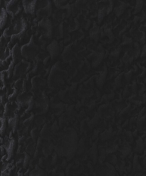 OPAQUE.CLIP(オペークドットクリップ)の「ジャカード編みニットナロースカート【洗える】(スカート・レディース・ブラック/グリーン・40/38)」の6枚目の写真