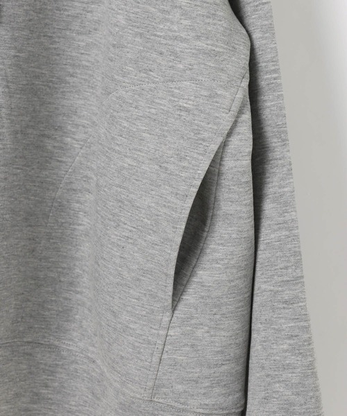 BAYFLOW（ベイフロー）の「[シワになりにくい]Ｗジップダンボールパーカー（パーカー・レディース・グレー/ブラック/ブラウン・FREE）」の11枚目の写真