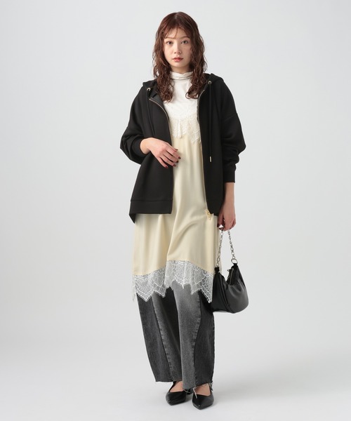 シワになりにくい]Wジップダンボールパーカー（パーカー）｜BAYFLOW