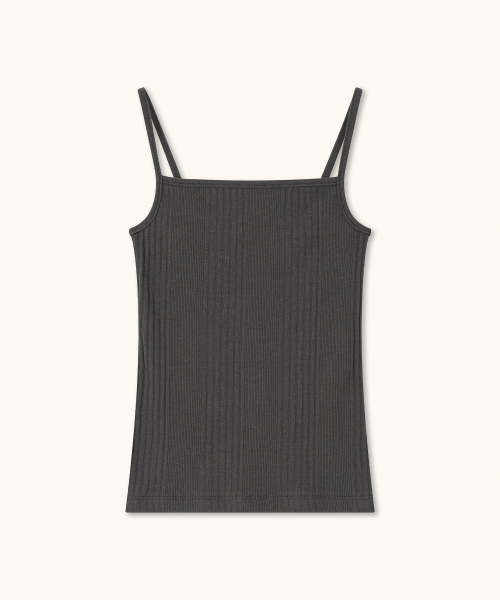 LABELARCHIVE(ラベルアーカイブ)の「Ella rib camisole coal(Tシャツ/カットソー・レディース・その他・ONE SIZE)」の4枚目の写真