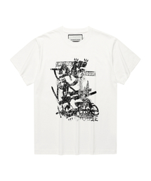 THEVINYLHOUSE（ザバイニルハウス）の「VINTAGE DRAWING TEE WHITE（Tシャツ/カットソー）」