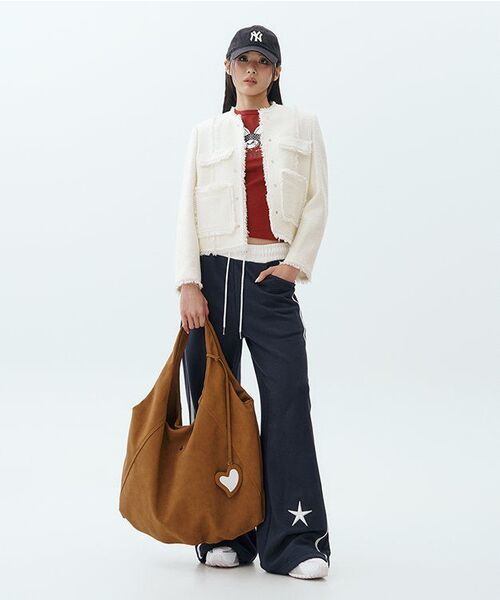 LUVISTRUE（ラヴイズトゥルー）の「IM POCKET TRANING PANTS(NAVY)（スウェットパンツ・レディース・その他・FREE）」の10枚目の写真
