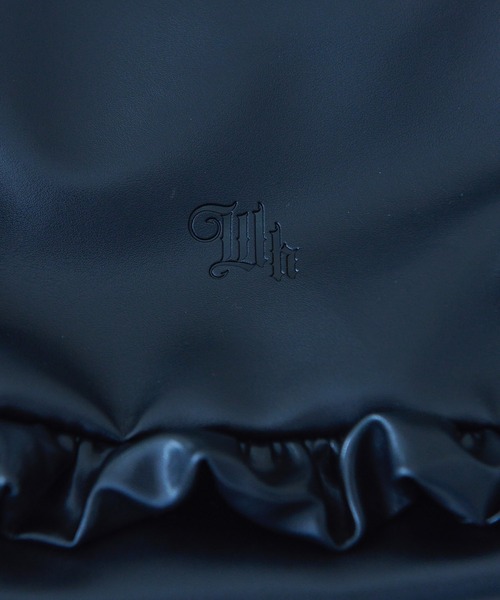 Whinny（ホワイニー）の「Whinny/【2026春新作♪】便利お嬢様のおとぼけバッグ（ショルダーバッグ・レディース・ホワイト/ブラック・FREE）」の4枚目の写真