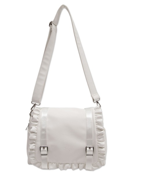 Whinny（ホワイニー）の「Whinny/【2026春新作♪】便利お嬢様のおとぼけバッグ（ショルダーバッグ・レディース・ホワイト/ブラック・FREE）」の16枚目の写真