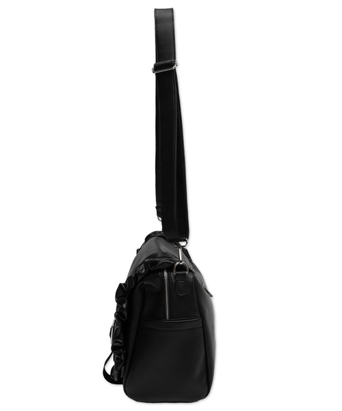 Whinny（ホワイニー）の「Whinny/【2026春新作♪】便利お嬢様のおとぼけバッグ（ショルダーバッグ・レディース・ホワイト/ブラック・FREE）」の19枚目の写真