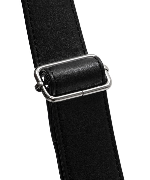 Whinny（ホワイニー）の「Whinny/【2026春新作♪】便利お嬢様のおとぼけバッグ（ショルダーバッグ・レディース・ホワイト/ブラック・FREE）」の22枚目の写真