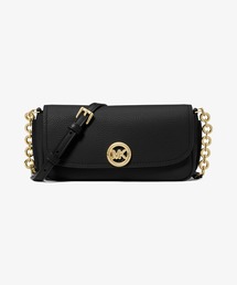 NOLITA ペブルレザー フラップ チェーン クロスボディ スモール