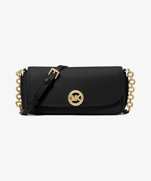 NOLITA ペブルレザー フラップ チェーン クロスボディ スモール