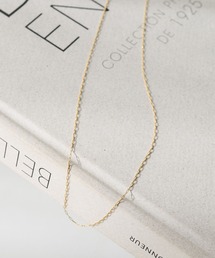 Andemiu（アンデミュウ）の「【サージカルステンレス】エアリーチェーンネックレス644451（ネックレス）」